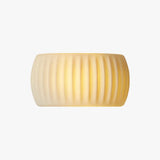 Aria Modern LED Indoor Wall Lamp Orange/Green Resin Bedroom
