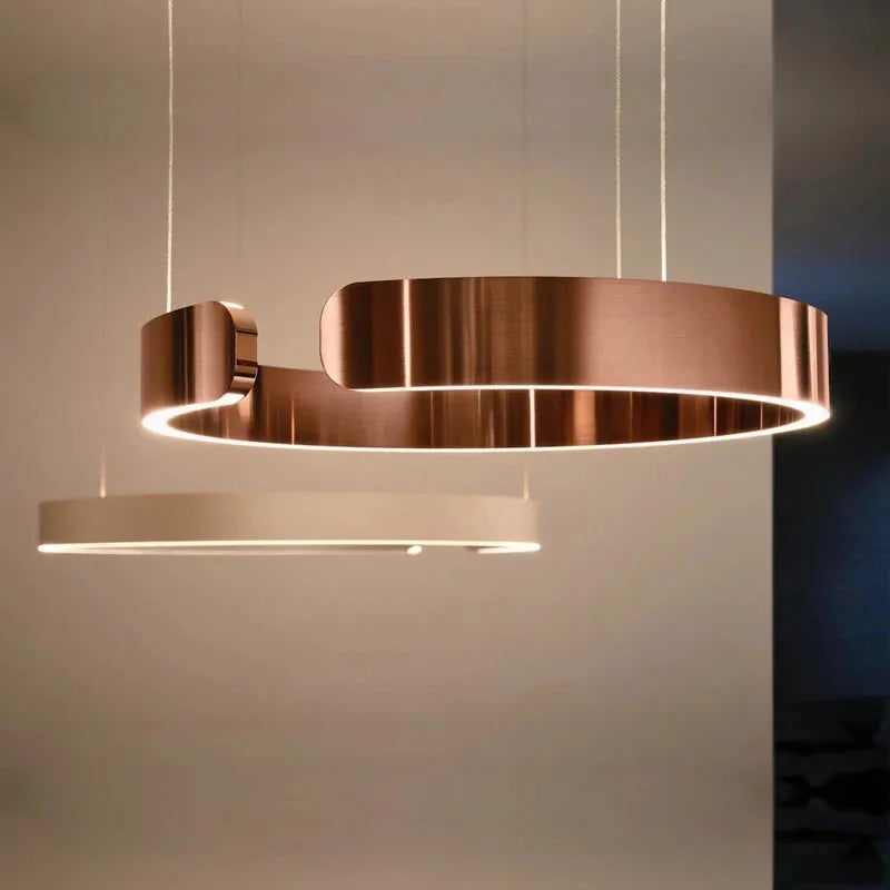 Arisha Luxury Minimalist LED Ring Pendant Light