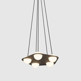 Selan Black Glass Pendant Lamp