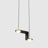 Selan Black Glass Pendant Lamp