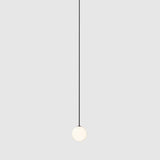 Selan Black Glass Pendant Lamp