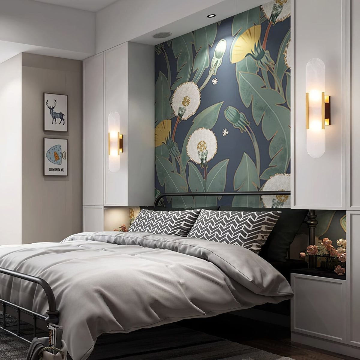 Veo Luxury Alabaster Wall Lamp
