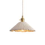 Kirae Textured Pendant Lights Cement