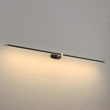 Ivox Minimalist Linear Wall Lamp Gold&Black