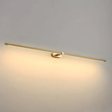 Ivox Minimalist Linear Wall Lamp Gold&Black