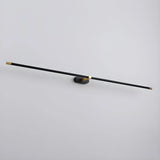 Ivox Minimalist Linear Wall Lamp Gold&Black