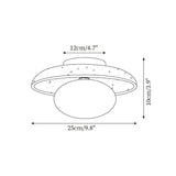 Mylie Travertine Ceiling Light