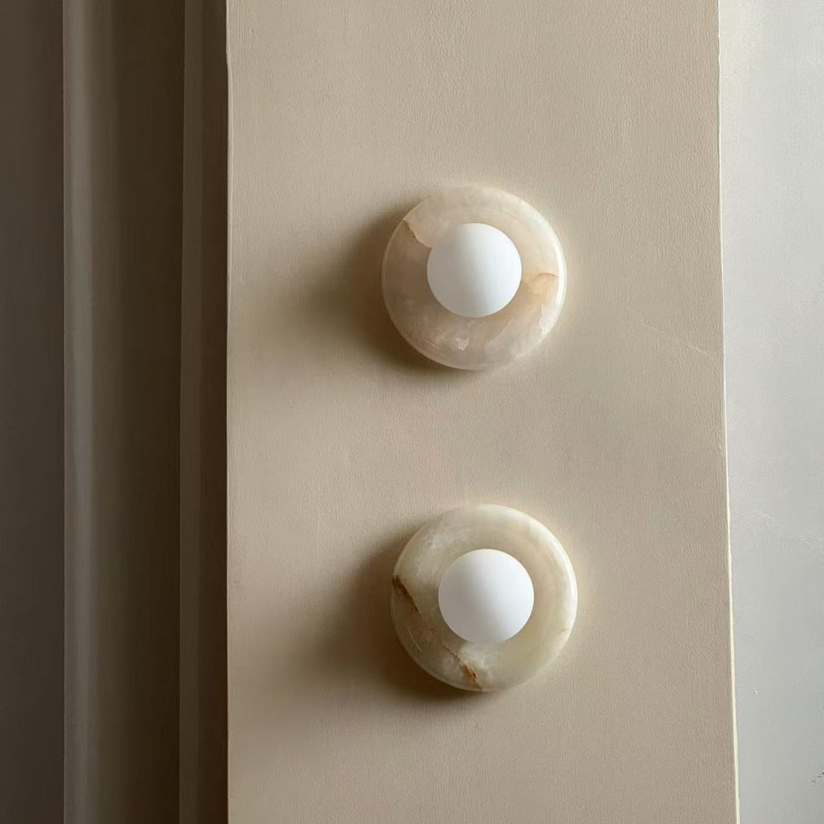 Avi Marble Indoor Wall  Sconce