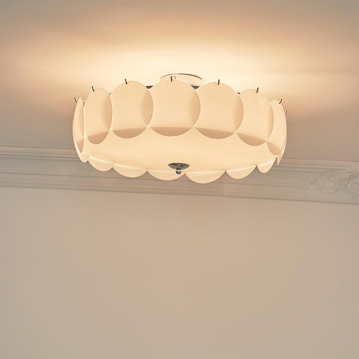 Meiho Petal Shell Ceiling Light