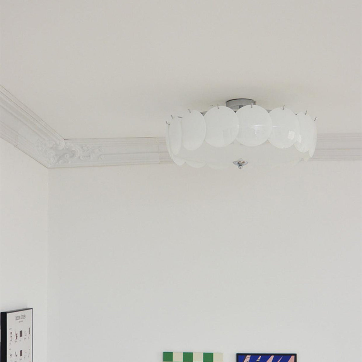 Meiho Petal Shell Ceiling Light