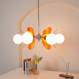 Ulano Chandelier Brown &Orange