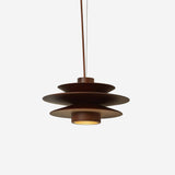 Axis Mid Century Walnut Pendant Light