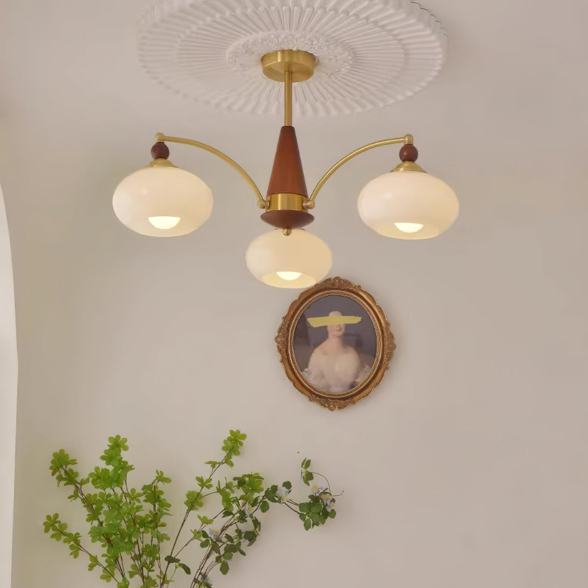 Charlotte Retro Chandelier Cluster