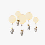 Aria Astronaut Balloon Flush Mount Ceiling Light, L 20/25/30/35cm