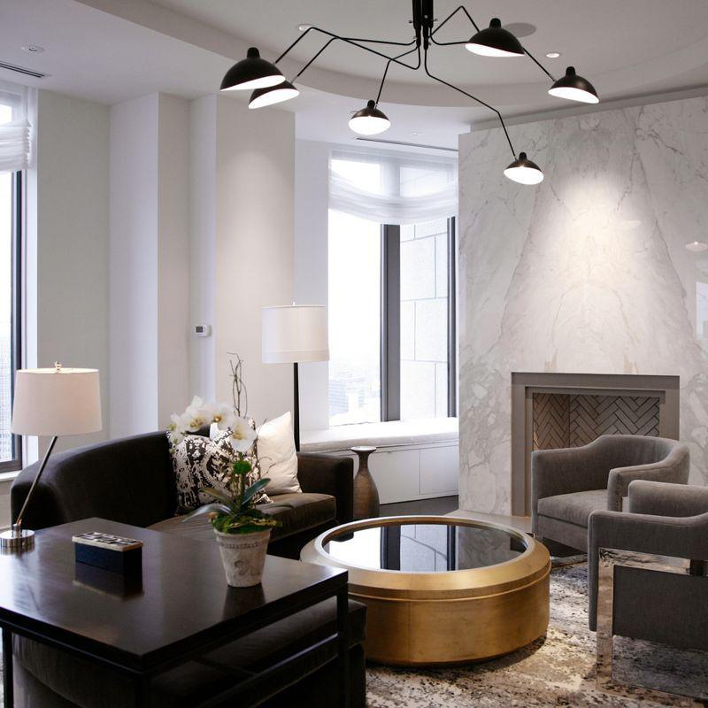 Jaler Industry Three Arm Ceiling Light