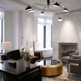 Jaler Industry Three Arm Ceiling Light