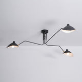 Jaler Industry Three Arm Ceiling Light