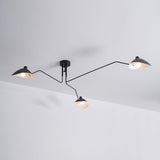 Jaler Industry Three Arm Ceiling Light