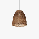 Muto Vintage Rustic LED Pendant Light Rattan Living Room Bedroom