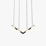 Selan Black Glass Pendant Lamp