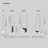 Selan Black Glass Pendant Lamp