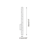 Opalyn Slim Travertine Wall Lamp