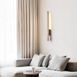 Opalyn Slim Travertine Wall Lamp