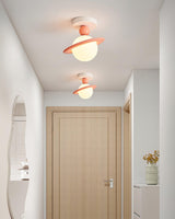 Pivoro Red and White Ceiling Light