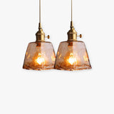 Zina Pendant Light Glass&Brass