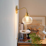 June Vintage Glass Wall Lamp