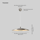 Arisha  kitchen  Pendant Light White& Nickel Post Modern