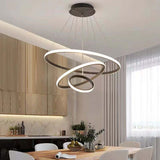 Zin Modern Ring Pendant Light, 2/3/4 Rings