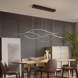 Arisha Modern Wave Pendant Light, 2 Colour
