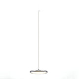Aria Modern Minimalist Pendant Light Red Black Silver Metal Bedroom