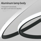Zin Modern Ring Pendant Light, 2/3/4 Rings