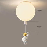 Aria Astronaut Balloon Flush Mount Ceiling Light, L 20/25/30/35cm