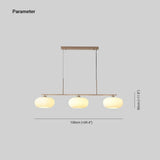 Candy Cream Cluster Pendant Light 3 Heads