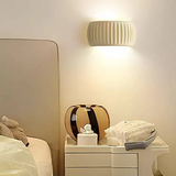 Aria Modern LED Indoor Wall Lamp Orange/Green Resin Bedroom