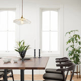 Calia Flower Glass Ceiling/Pendant Light